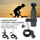 thumbnail image 3 of Soporte para cabeza de bicicleta SUSUchens, instalación sencilla, soporte estable para cámara, soporte duradero para bicicleta para DJI OSMO POCKET 3/OM 4/OSMO Mobile 3/Mobile 2, plateado, 3 of 8