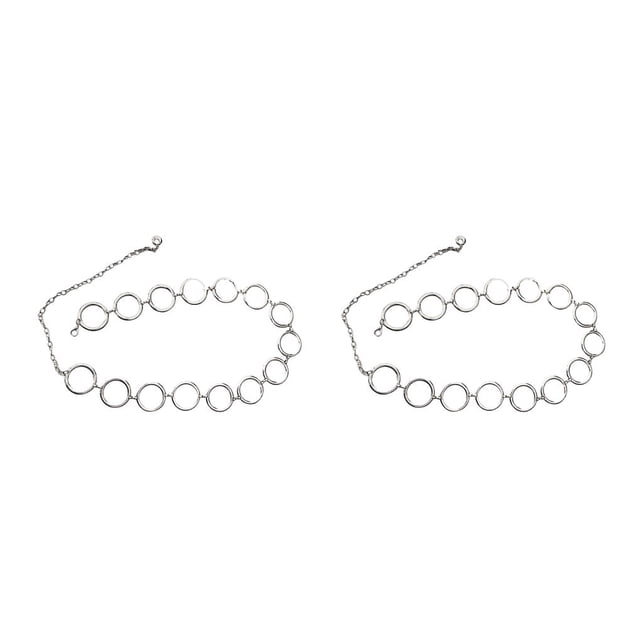 Minnieouse Pantalones de cintura de moda de 90cm cinturón de cadena de cintura de corazón de amor clásico cinturón hueco para mujeres cinturones de Type6 NO6 Minnieouse CBP137330