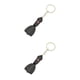 thumbnail image 1 of Soidarity Llavero Aletas de buceo en forma de amuleto de de mar colgante regalo llavero ornamento Negro 2Conjunto, 1 of 6