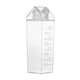 thumbnail image 2 of ColoMX Botella de leche transparente, portátil, práctica, para beber leche (1000 ml), 2 of 7