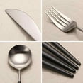 thumbnail image 2 of 4 Pcs Plated Portugal Spoon set flatware set Fork Teaspoon Sets 304 Stainless Steel Western-style Food Tableware Flatware, 2 of 8