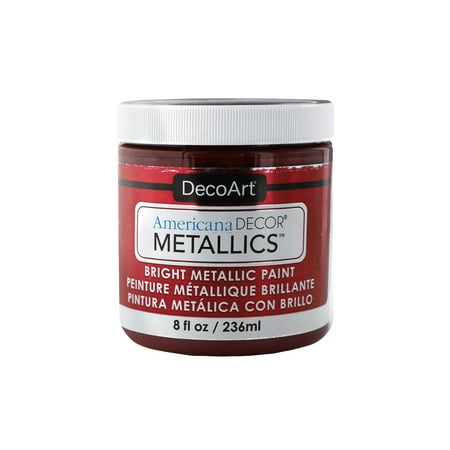 UPC: 0766218115287 | Decoart Americana Decor Metallics 8oz Garnet