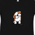 thumbnail image 4 of Inktastic Kiniart Bulldog Puppy Boys or Girls Toddler T-Shirt, 4 of 5