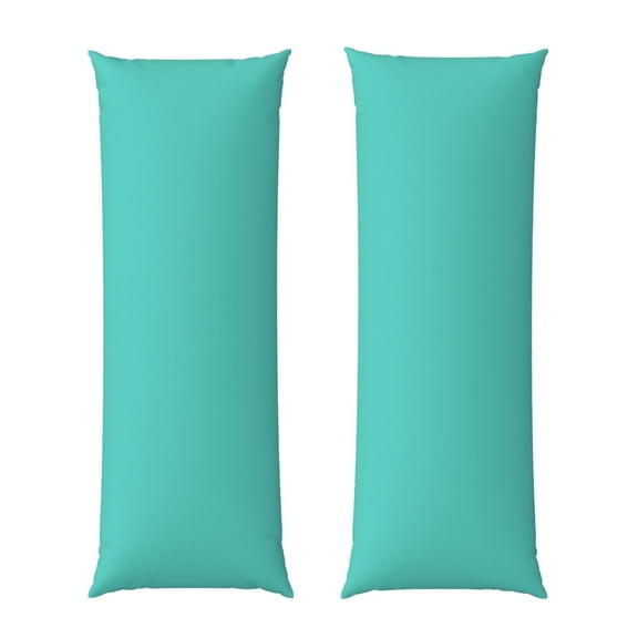 Naloa Teal Turquoise Body Pillow Cover, Pillowcases with Hidden Zipper Breathable Long Pillow Case (Pillows are not included,20x54 inch)