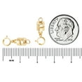 thumbnail image 5 of 14K Gold Filled 4.5 mm Magnetic Clasp Converter for Jewelry and Necklaces | Made in USA [3 Pieces], 5 of 5