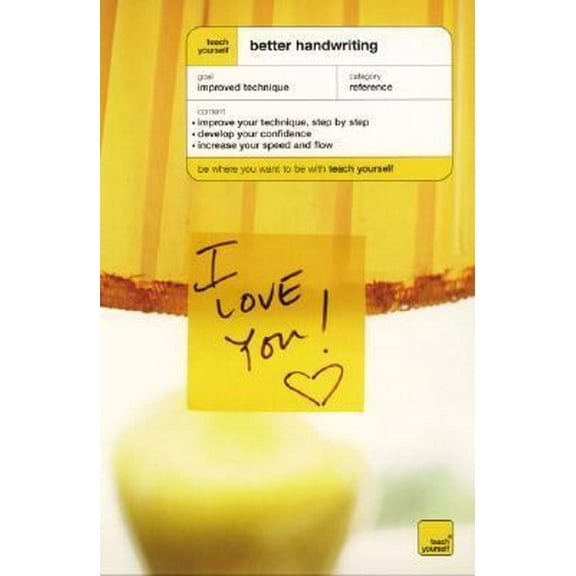 Pre-Owned Teach Yourself Better Handwriting (Paperback) 0071419713 9780071419710