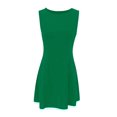 thumbnail image 5 of Robe Mini d'Été Sans Manches à Encolure Bateau pour Femmes - Boîte de Nuit Party Courte, 5 of 5