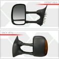 thumbnail image 3 of DNA Motoring For 99-07 Ford F250 F350 F450 Super Duty Telescoping Towing Mirror Pair w/Powered+Heated+LED Turn Signal, 3 of 11