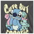 thumbnail image 3 of Lilo & Stitch Chandail en Molleton à Col Rond Mignon Mais Chaotique pour Adulte, 3 of 4