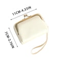 thumbnail image 3 of Ladies' Coin Purse With Snap Closure Zipper Pouch Bag, 3 of 6