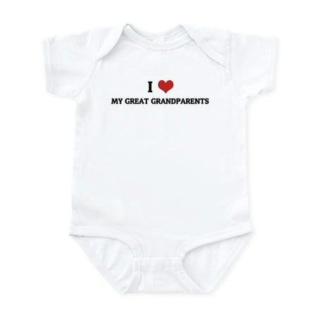 

CafePress - I Love My Husband Infant Creeper - Baby Light Bodysuit Size Newborn - 24 Months