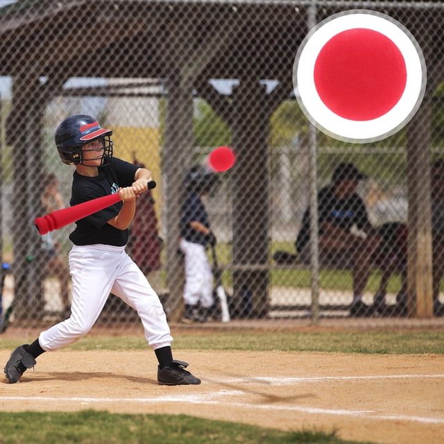 OULII 5pcs Baseball Training Balls Designed for Safety Play in Baseball Activity