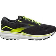 Brooks Men's Run Visible Ghost 15 Running Shoes (Ebony, 9.5 D US)