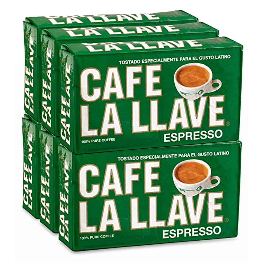 Cafe La Llave Coffee, 6 Pack (6 x 10 Ounce Packs