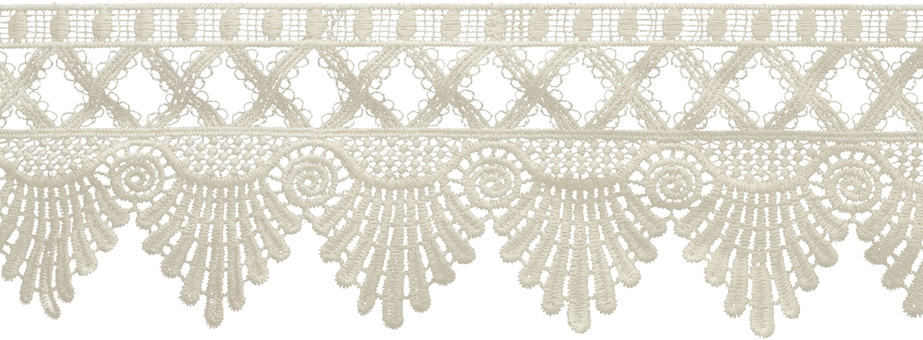 scalloped edge lace trim