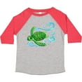 thumbnail image 3 of Inktastic Sea Turtle Swimming Boys or Girls Toddler T-Shirt, 3 of 5