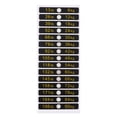 thumbnail image 3 of Etiquetas de Pila de Pesas Strade Fareast Limited Pegatinas de Números 13-198lbs/6-90kg, 3 of 8