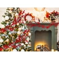 thumbnail image 5 of Guirnalda navideña de bayas rojas, decoración para el hogar, guirnalda de bayas, decoración para interiores, exteriores, vacaciones, cena, fiesta, decoraciones de jardín, 5 of 5
