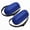 Blue, variant on stcellnmex 2 Pcs Football Hand Warmers Pouch Hand Muff Sports Pouch with Zipped Pocket Adjustable Waist Strap Youth Kids Size for Football Baseball Black