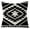 A, variant on RKSTN Geometric Black and White Decorative Throw Pillow Covers Cotton Linen Square Cushion Covers Outdoor Couch Sofa Home Pillow Cases 18x18 Inch