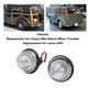 thumbnail image 4 of Talpía De Freno Trasero Luz Trasera LPB630 DC12V Visibilidad Alta Visibilidad De Metal ABS Para El Clásico Mini Morris Minor Traveler L594 72 Mm 2pcs, 4 of 7