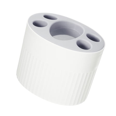 Vocoste Toothbrush Holders Bathroom Toothbrush Holders Toothbrush Storage Organizers for Bathroom Storage White