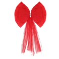 thumbnail image 1 of Lazo de cinta para puerta de armario de Navidad, decoración navideña para puerta de entrada, fácil de usar, decoración navideña de moda, lazo grande 300x75cm, 1 of 8