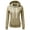 BEIGE, variant on Women's Basic Lightweight Pullover Hoodie Sweatshirt with Plus Size