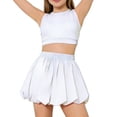thumbnail image 7 of TBWNWG Girls Summer Shorts Playful Ruffle Skirt With Pockets for Toddler And Kids Casual Outdoor Everyday Outfit for Girls School Ready,Size 5-6 Years, 7 of 7