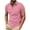 Pink, variant on Kaemgyyd Men's Shirts Lightweight Short Sleeve Button Golf Tee Big and Tall Classic Pullover Collar Casual Tops