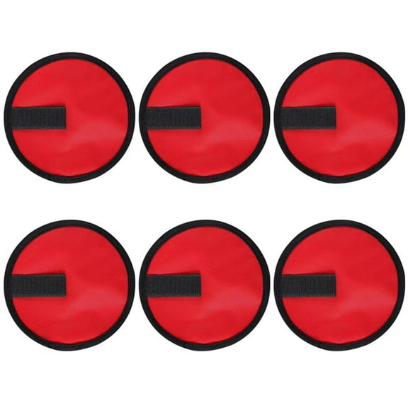 6pcs Lure Wrap Bait Gloves Lure Covers Fishing Bait Covers Lure Hook Covers to Keep Fishermen Fishing Safe,6pcs x Fishing Lure Covers,Red & Black