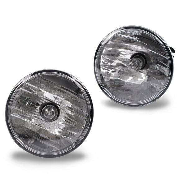 PIT66 Smoke Lens Fog Light Bumper Lamp W/ Bulbs Fit for 2007-2014 Tahoe Avalanche Yukon Suburban