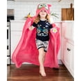 thumbnail image 4 of LazyOne Short-Sleeve Summer Pajama Sets for Girls and Boys, Unisex, Two Tired, 4 of 7