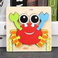 thumbnail image 1 of Wooden Jigsaw Puzzles For Toddlers Animal Puzzle Jigsaw Set Early Learning Baby Kids Educational Toys Gifts, 1 of 5