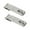 Silver, variant on MIANGASTORE 2Pcs 3 Inches Padlock Hasp Door Clasp Hasp Lock Latch Stainless Steel Lock for Fastening Gate Cabinet Door (Silver)