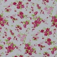 thumbnail image 2 of Zelouf Rose Print On High Multi Chiffon  , Sewing, DIY, Crafts Fabric by the Yard, Ivory/rose, 10 Yard, 2 of 2