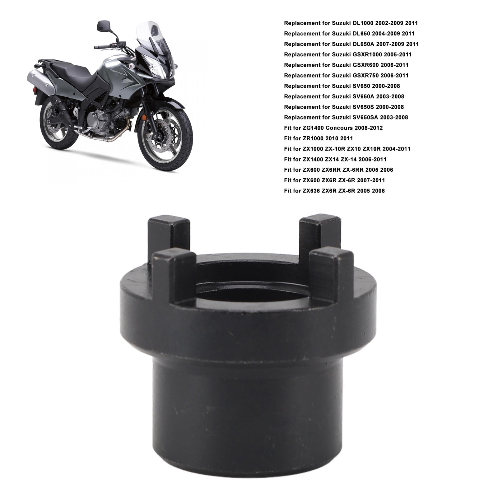 Swingarm Nut Tool, Swingarm Shaft Lock Nut Tool 09940-14940