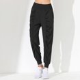 thumbnail image 1 of ALO yoga Yoga Pants New Loose Slimming Quick-Drying Track Pants Pleated Edge Ankle-Tied Running Workout Ankle Length Pants, 1 of 1