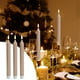 thumbnail image 1 of 12 velas LED sin llama | Velas artificiales a pilas con llama parpadeante realista | Luz amarilla cálida para decoración del hogar y fiestas, 1 of 5