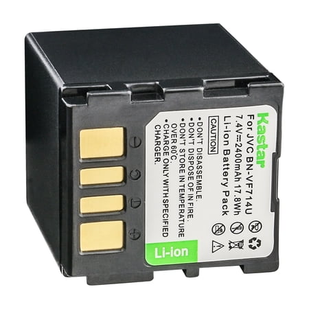 Kastar BN-VF714 Battery 1-Pack Replacement for JVC GZ-MG57AS GZ-MG57E GZ-MG57EK GZ-MG57EX GZ-MG57EY GZ-MG57EZ GZ-MG57U GZ-MG57US GZ-MG60 GZ-MG60AA GZ-MG60E GZ-MG60EK GZ-MG60EX GZ-MG60EY Camera
