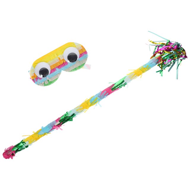 CTIRCHIU 1 Set Assorted Color Pinata Eyeglass Stick for Holiday Party Fun