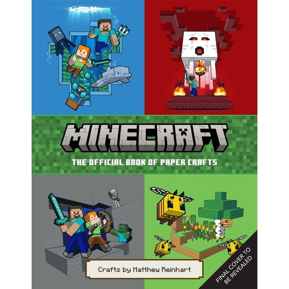 Minecraft: The Official Book of Paper Crafts, (Hardcover)