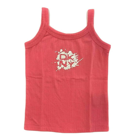 DKNY GIRLS TOP - PINK STARFISH SZ 4T TODDLER - TOP TANK SHIRT