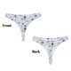 thumbnail image 3 of Balery Poodle Dog Tangas de Algodón para Mujer con Estampado – Ropa Interior Sexy, Transpirable, G-string-3X-Large, 3 of 6