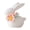Pink, variant on Easter Decorations for Home,Ceramic Decor,Ceramic White Rabbits Easter Bunny Decorations Porcelain Bunny Rabbit for Easter Decoration Ceramic Bunny Figurine Statues for Home Decor Bunny(Blue)