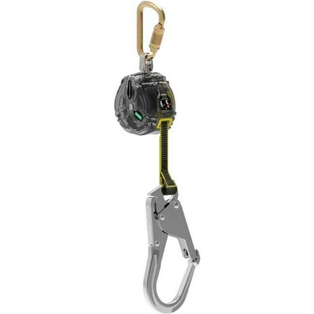 

10 ft. Latchways Personal Fall Limiter with Single Leg Rebar Hook