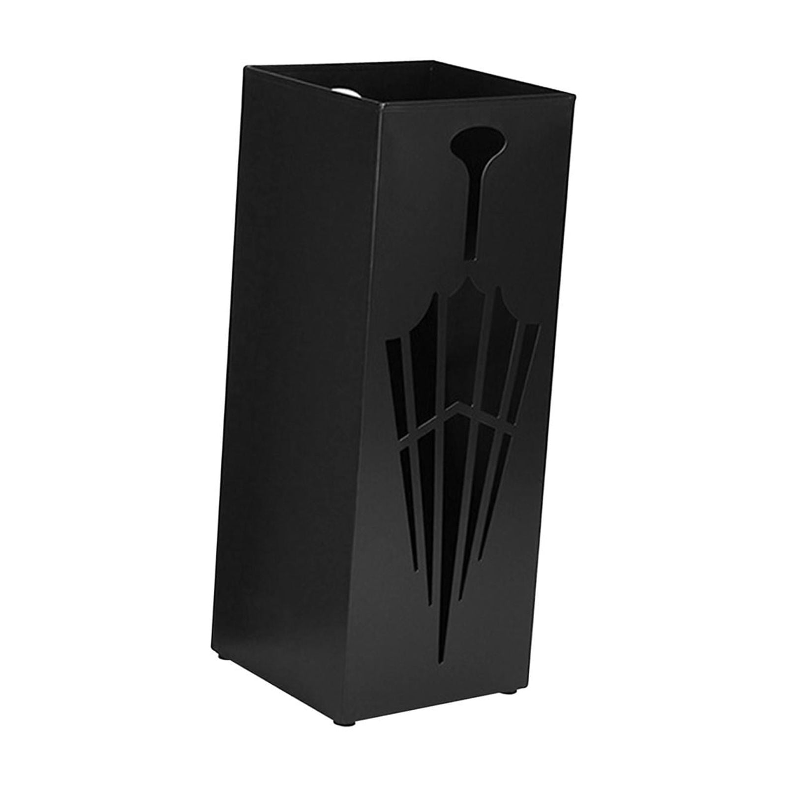 Fancyes Umbrella Holder Convenient Saver Box Umbrella Stand for Entryway Indoor Dorm black