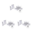 thumbnail image 3 of Decodeary Ensemble de Meubles Miniatures 1/12 Chambre Lit Armoire Chaise Type1 3 Pcs, 3 of 6