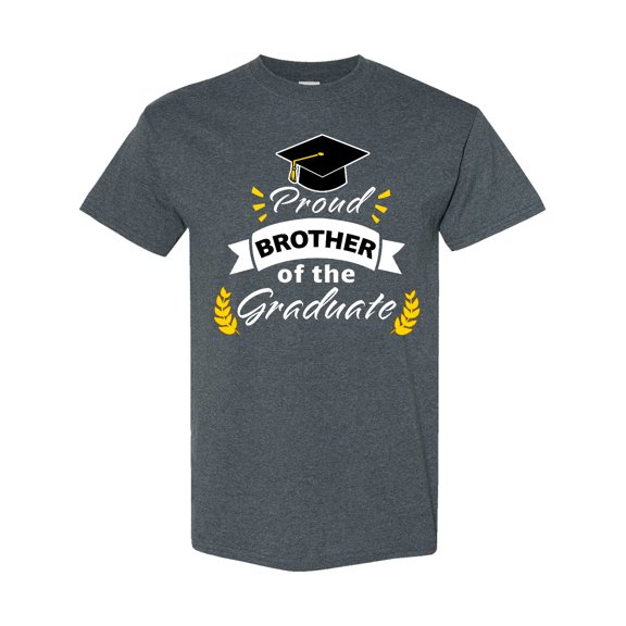 Inktastic Family Graduation-proud Brother of the Graduate T-Shirt