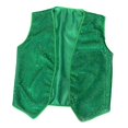 thumbnail image 4 of Chaleco del día de San Patricio Chaleco de lentejuelas para baile de graduación, escenario, espectáculo, suministros para fiestas, disfraces SG, 4 of 8
